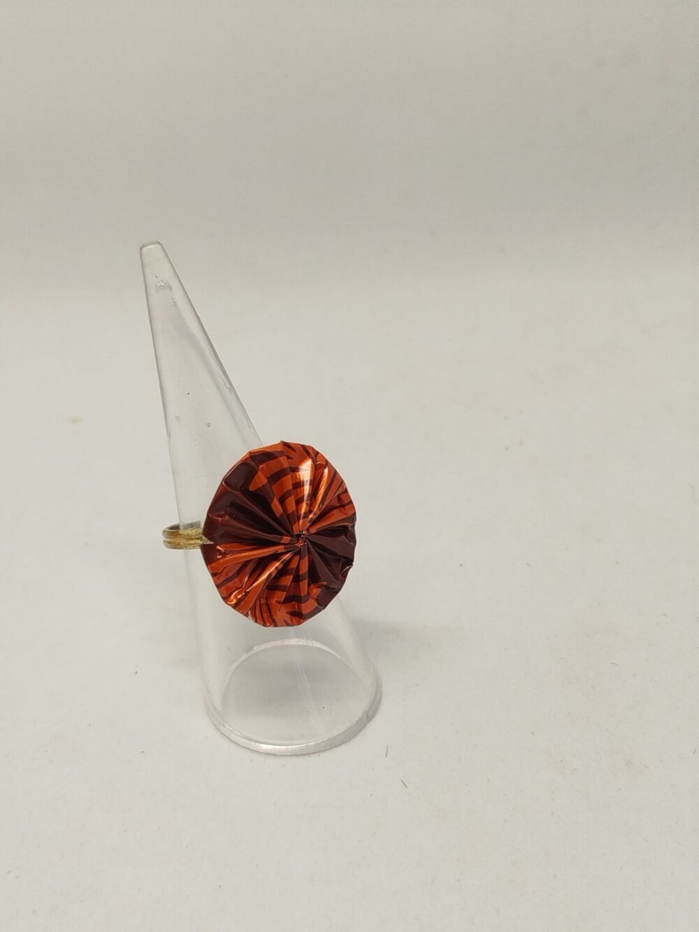 bague en capsules café orange