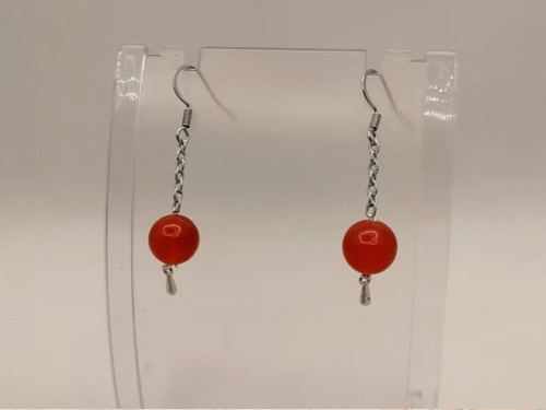 boucles d’oreilles cornaline boucles-doreilles-pierre cornaline.