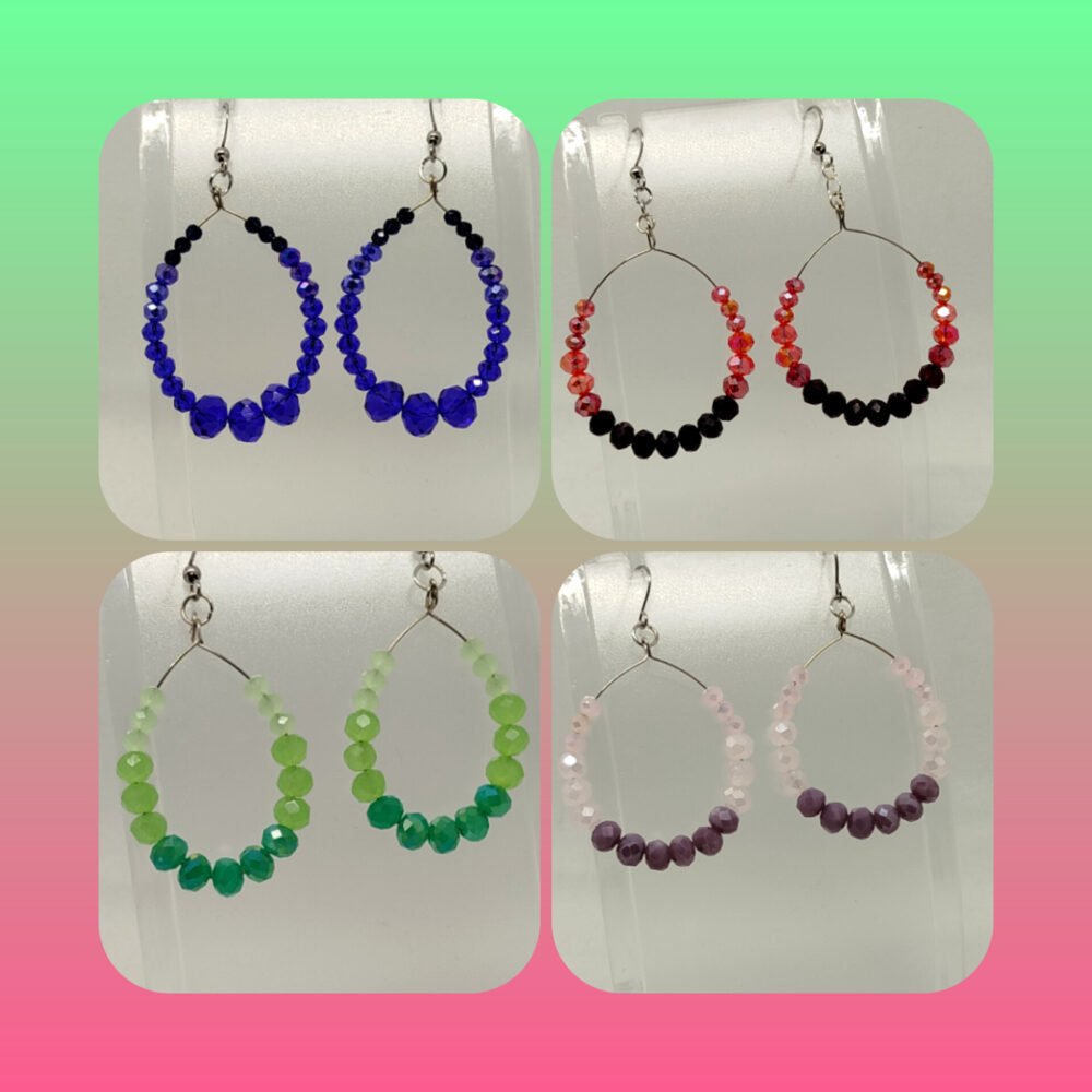 créoles-pour-femmes-en-plusieurs-couleurs-avec-perles-en-verre-a-facettes