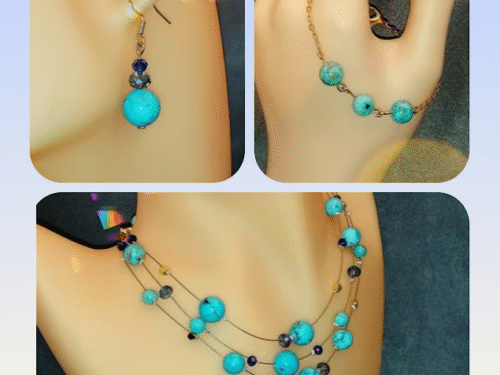 ensemble-pierres-turquoise-sur-cable-a-bijoux.