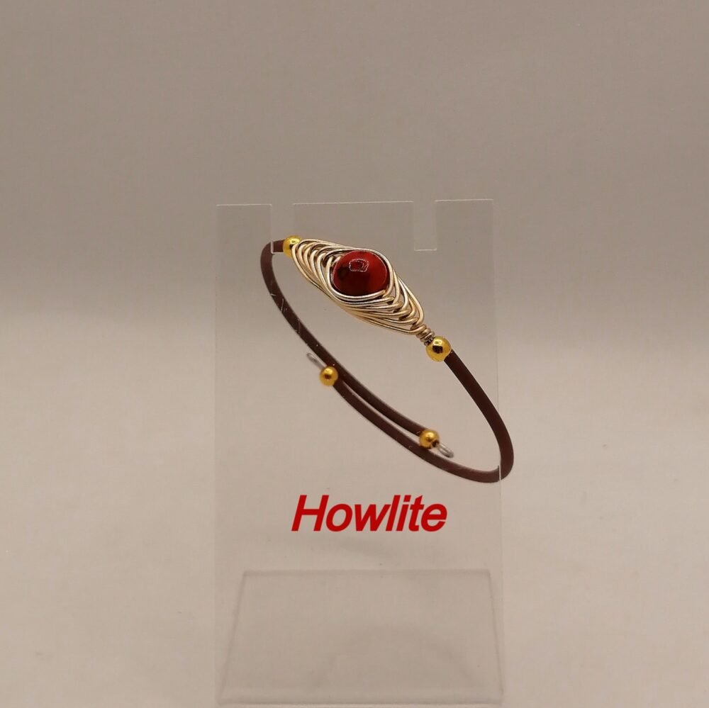howlite-rouge-bracelet-fait-main