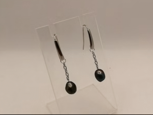 boucles d'oreilles perles-deau-douce