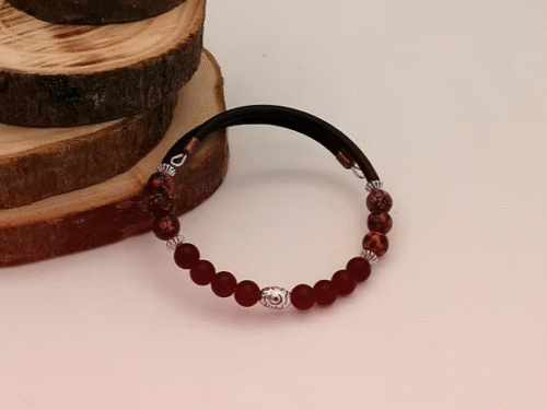 bracelet variable en pierres obsidienne et onyx bracelet-en-pierres-naturelles-onyx-et-obsidienne