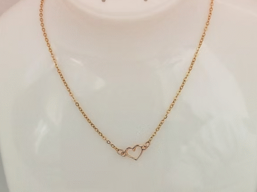 collier-cœur-dore