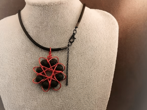 collier en caoutchouc noir fermoir mousqueton collier-en-caoutchouc-noir-fermoir-mousqueton
