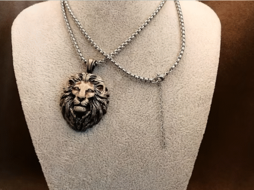 collier pour homme tête de lion collier-pour-homme-tete-de-lion