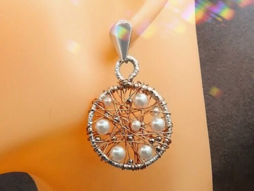 Créoles Élégantes Avec Perles Nacrées