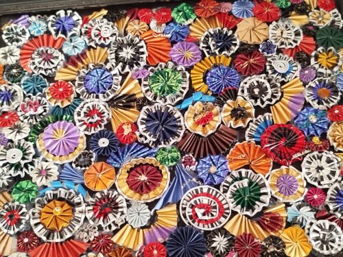 Tableau Original et Coloré en Capsules de Café Tableau Original et Coloré en Capsules de Café