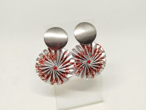 boucles d’Oreilles Éco-Chic en capsules de café